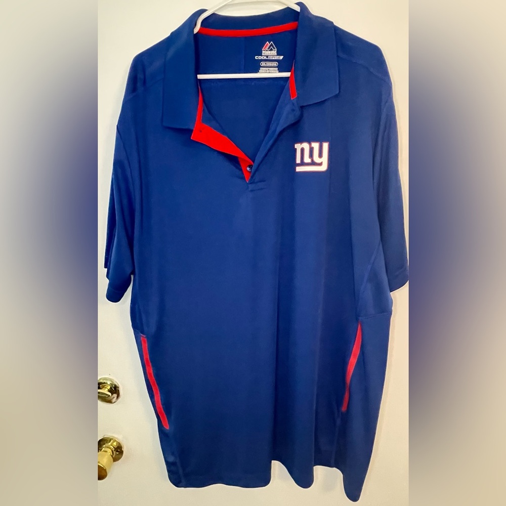 New York Giants Men’s Polo - NY Giants - Size 2x